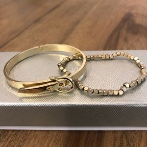 Gold bracelet bundle